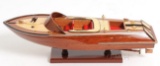 HAND MADE WOODEN Runabout Sm W/COA