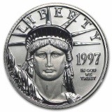 1997 1/4 oz Platinum American Eagle BU