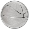 1 oz Silver Round - Domed Basketball