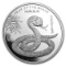 1 oz Silver Round - (2013 Year of the Snake)