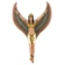 WINGED ISIS 18 2/3in.H