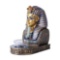 KING TUT CANDLE HOLDER 5 3/8in. x 3 3/8in. x 5 1/2in.