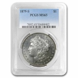 1879-S Morgan Dollar MS-65 PCGS