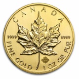 2014 Canada 1 oz Gold Maple Leaf BU