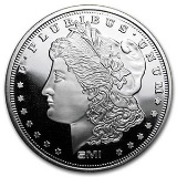 1 oz Silver Round - Morgan Dollar (MintMark SI)