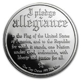1 oz Silver Round - Pledge of Allegiance