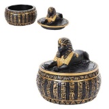 SPHINX TRINKET BOX 4in. 4in. 3 1/2in.