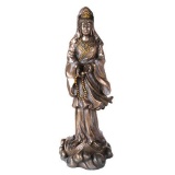 KUAN YIN 5 3/4in. x 3 3/8in. x 8 1/2in.