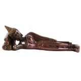 SLEEPING BUDDHA 5 3/8in. x 3in. x 3 1/4in.