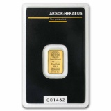 1/10 oz Gold Bar - Argor-Heraeus