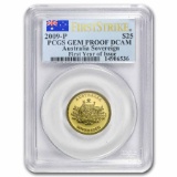 2009 Australia Gold Sovereign Gem Proof PCGS (FS, First Year)