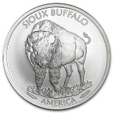 2015 1 oz Silver BU Native American Mint $1 Sioux Indian