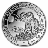 2016 Somalia 1 oz Silver Elephant BU (Monkey Privy)
