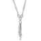 Designer Diamond Necklace in 14k White Gold (1.10 ctw)