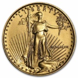 1989 1/10 oz Gold American Eagle BU (MCMLXXXIX)