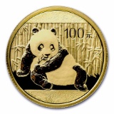 2015 China 1/4 oz Gold Panda BU (Sealed)