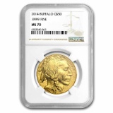 2014 1 oz Gold Buffalo MS-70 NGC