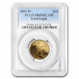 2003-W 1/4 oz Proof Gold American Eagle PR-69 PCGS