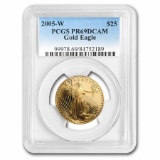 2005-W 1/2 oz Proof Gold American Eagle PR-69 PCGS