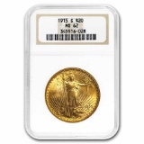 1915-S $20 Saint-Gaudens Gold Double Eagle MS-62 NGC