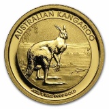 2013 Australia 1/10 oz Gold Kangaroo BU