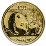 2011 China 1/4 oz Gold Panda BU (Sealed)