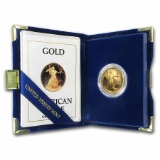 1990-P 1/2 oz Proof Gold American Eagle (w/Box & COA)