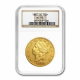 1883-CC $20 Liberty Gold Double Eagle AU-55 NGC