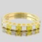 3/4 CARAT (8 PCS) SAPPHIRE (VS) 9KT SOLID GOLD BAND RING