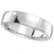 Palladium Wedding Ring Low Dome Comfort Fit (5 mm)