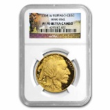 2008-W 1 oz Proof Gold Buffalo PF-70 NGC