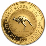 2006 Australia 2 oz Gold Nugget BU