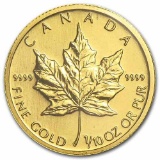 2009 Canada 1/10 oz Gold Maple Leaf BU