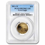 2011-W 1/4 oz Proof Gold American Eagle PR-70 PCGS