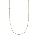 36 inch Diamonds by The Yard Station Necklace 14k Yellow Gold (1.00ct)