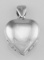 Sterling Silver Heart Locket Engravable - 4 Photo Small Clover