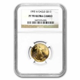 1995-W 1/4 oz Proof Gold American Eagle PF-70 NGC