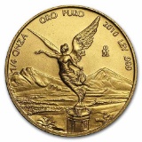 2010 Mexico 1/4 oz Gold Libertad BU