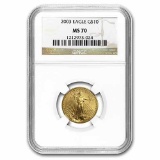 2003 1/4 oz Gold American Eagle MS-70 NGC