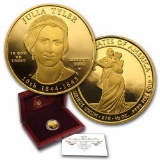 2009-W 1/2 oz Proof Gold Julia Tyler (w/Box & COA)