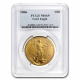 2006 1 oz Gold American Eagle MS-69 PCGS