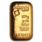 100 gram Gold Bar - Valcambi (Poured w/Assay)