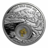 2017 Niue 1 oz Silver Colorado Gold Rush Proof