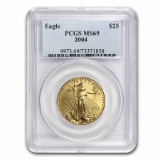 2004 1/2 oz Gold American Eagle MS-69 PCGS