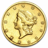$1 Liberty Head Gold Type 1 (Cleaned)
