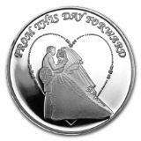 1 oz Silver Round - 2017 Wedding