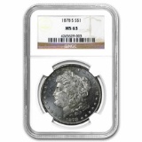 1878-S Morgan Dollar MS-63 NGC