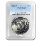 1926-D Peace Dollar MS-65 PCGS