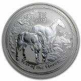 2014 Australia 2 oz Silver Lunar Horse (SII)