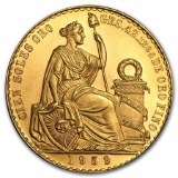 Peru Gold 100 Soles AU/BU (Random Years)